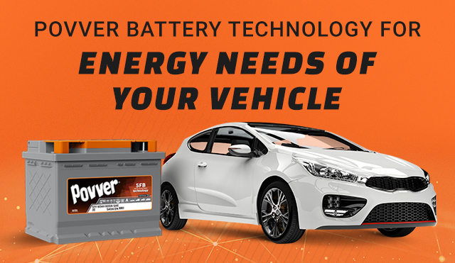 POVVER BATTERY TECHNOLOGY FOR ENERGY NEEDS OF YOUR VEHICLE